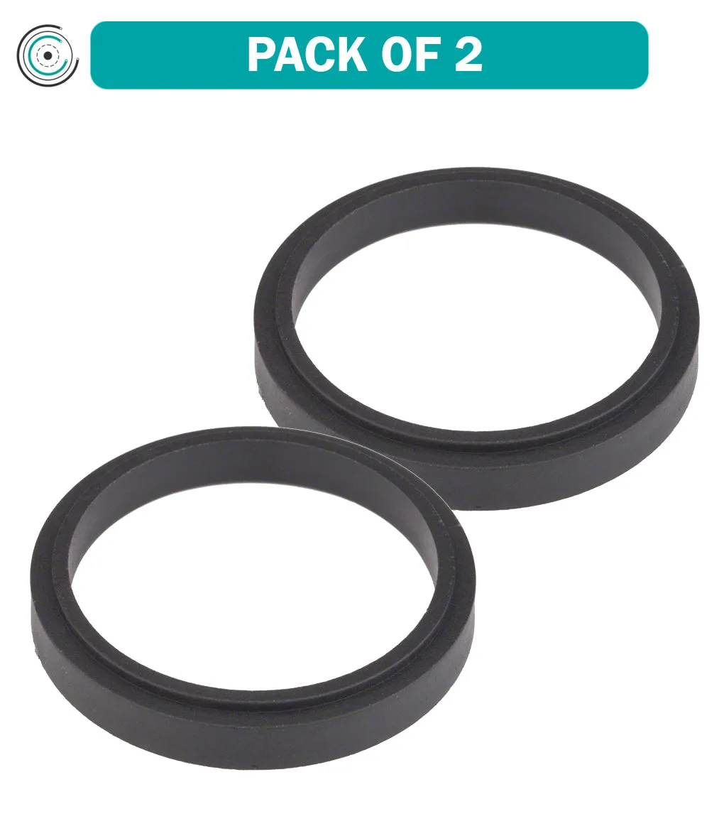 2 Pack Cane Creek 10 Series 5mm Interlok Composite Headset Spacer, Black Carbon