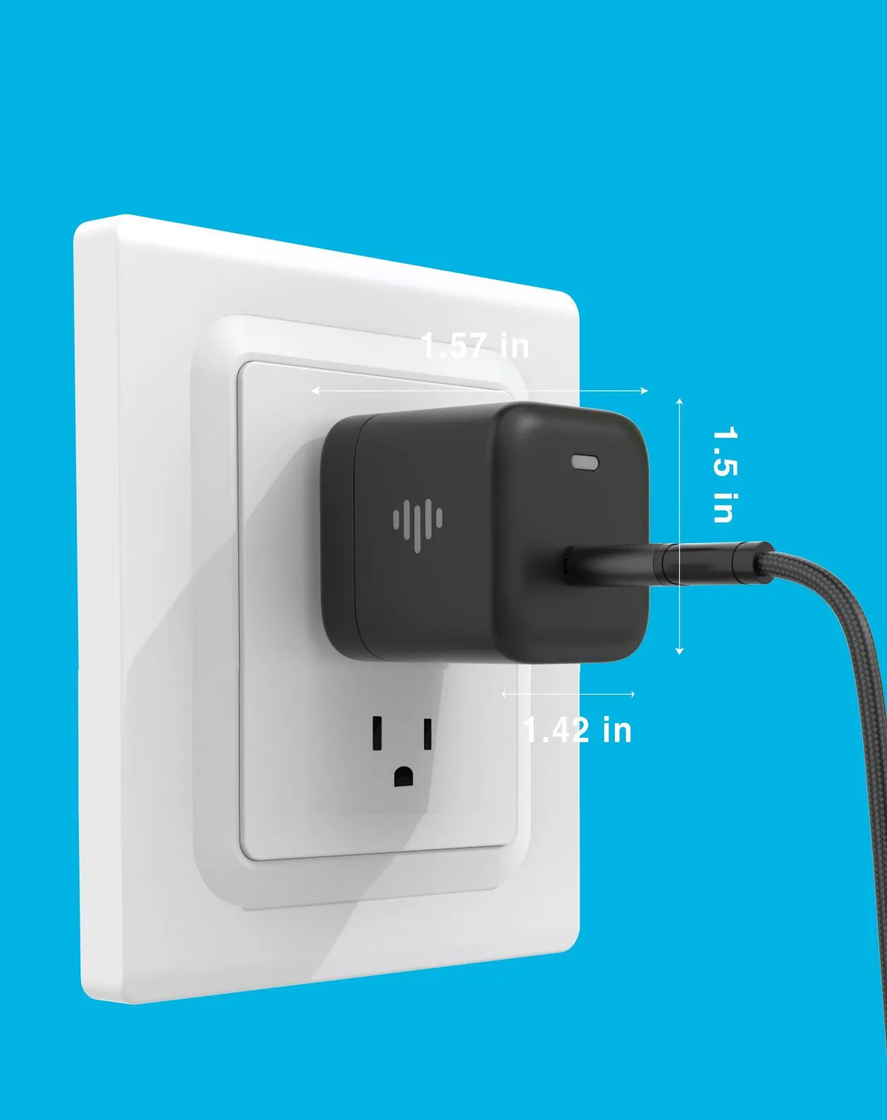 20W USB-C Wall Charger , 3 X fast charging for new iPhone