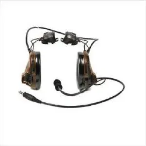 3M(TM) Peltor(TM) ComTac ACH ARC Communication Headset MT17H682P3AD-49 GN, Dual Comm, 20" Straight Single Downlead, Foliage Green, 1 ea/cs