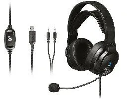 A4tech Bloody G330p Usb Aux3.5-4P Black Headphones