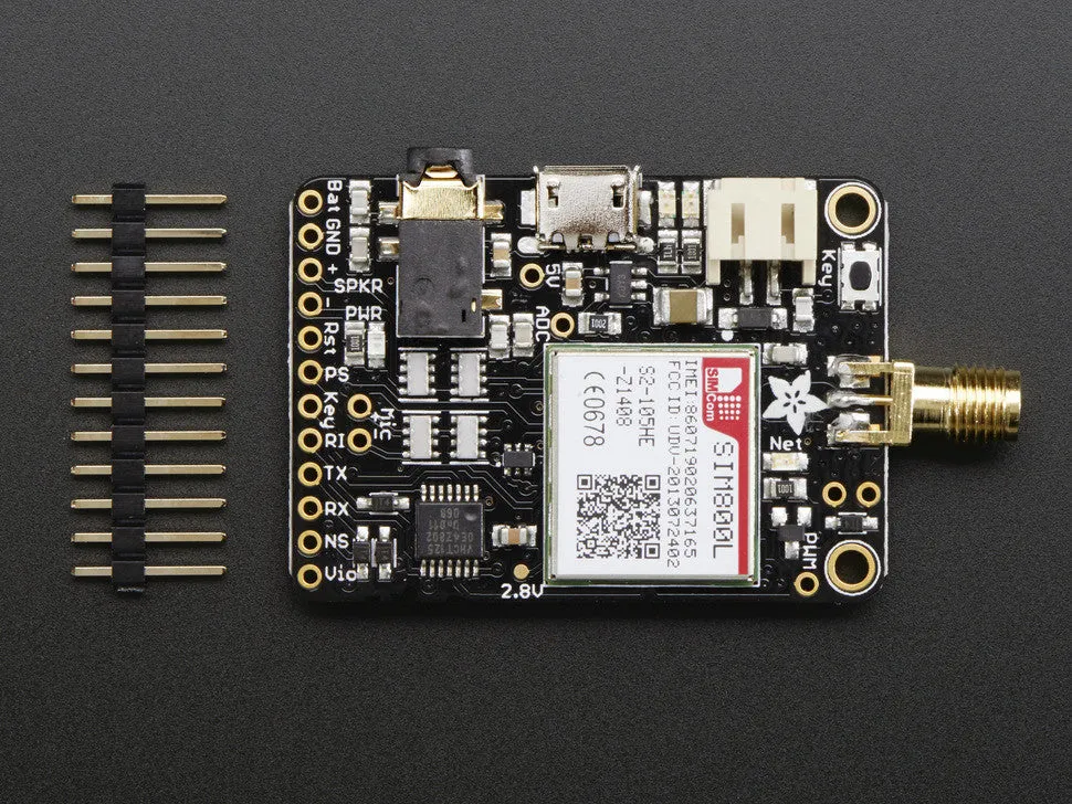 Adafruit FONA - Mini Cellular GSM Breakout - SMA Version