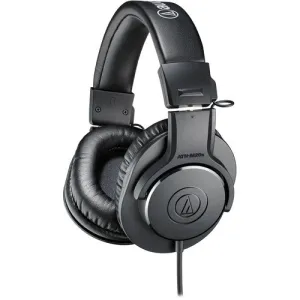 Audio Technica ATH-M20x Professional Monitor Headphones with 40 mm Drivers for Studio Tracking and Mixing