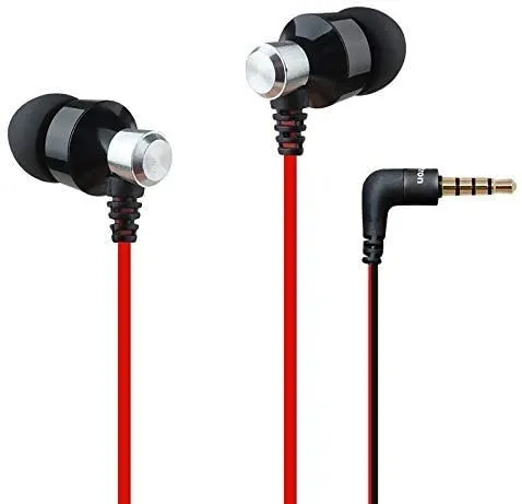 Betron DC950 Noise Isolating Earphone Powerful Bass Replaceable Earbuds iPhone Android Devices