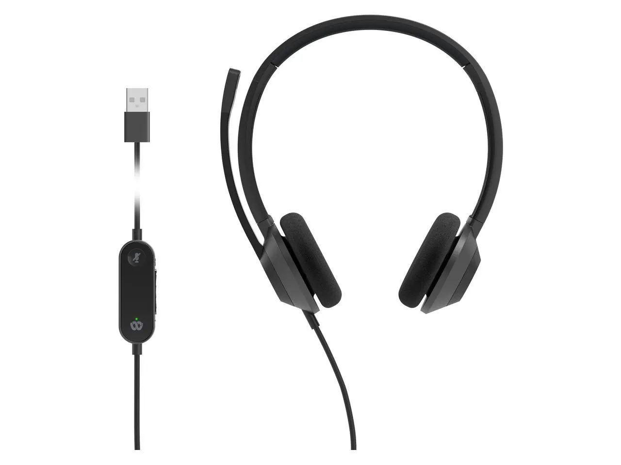 Cisco HS-W-322-C-USB 322 Wired Dual On-Ear Headset