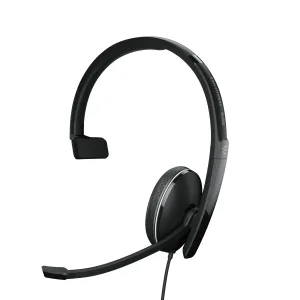 Epos Adapt 135T Usb Ii - Adapt 100 Series - Headset - On-Ear - Wired - Usb, 3.5 Mm Jack - Black - Certified For Microsof