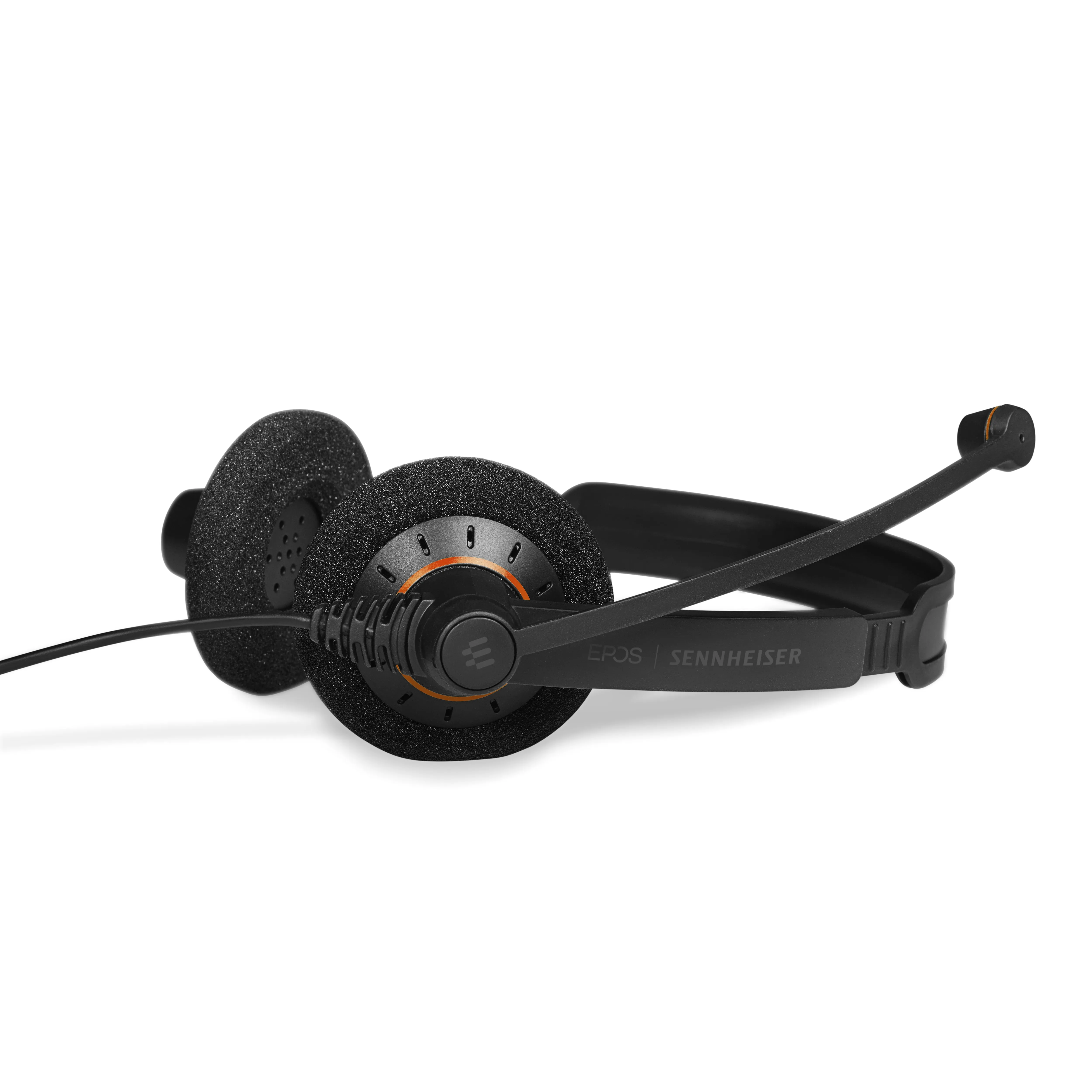 Epos Impact Sc 60 Usb Ml - Headset - On-Ear - Wired - Usb - Black With Orange Colour Highlights