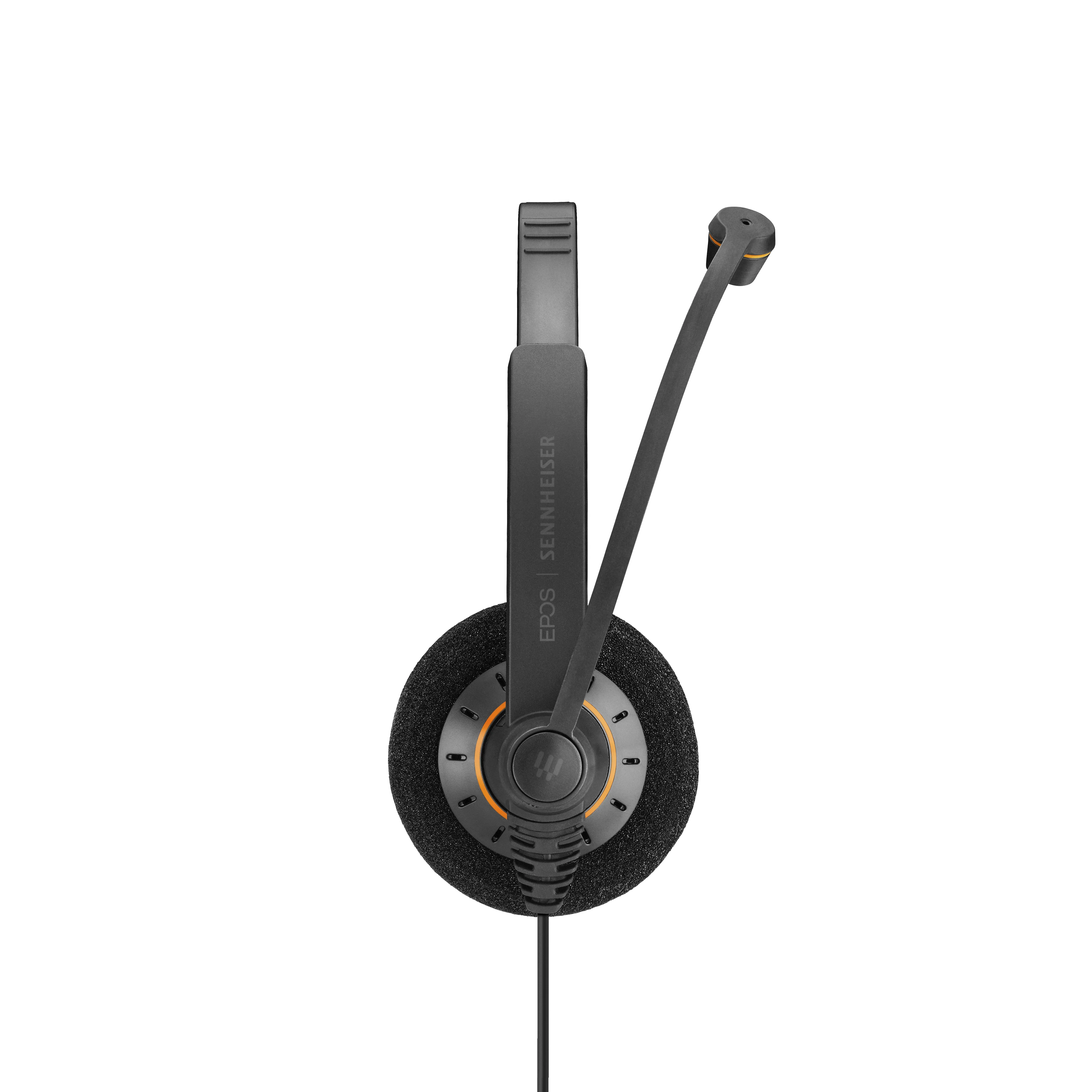 Epos Impact Sc 60 Usb Ml - Headset - On-Ear - Wired - Usb - Black With Orange Colour Highlights