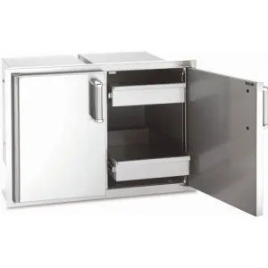 FireMagic Echelon Double Doors w/ Tank Tray & Dual Drawers 5390SC-22