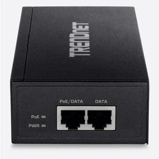 Gigabit Power over Ethernet (PoE  ) Injector, 60W