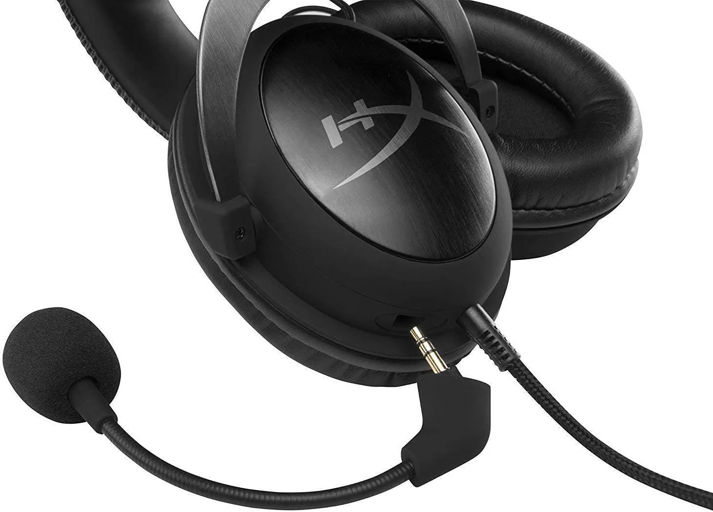 HyperX KHX-HSCP-GM Cloud II Gaming Headset, Memory Foam Ear Pads, Detachable Microphone for PC, PS4, Xbox One - Gun Metal