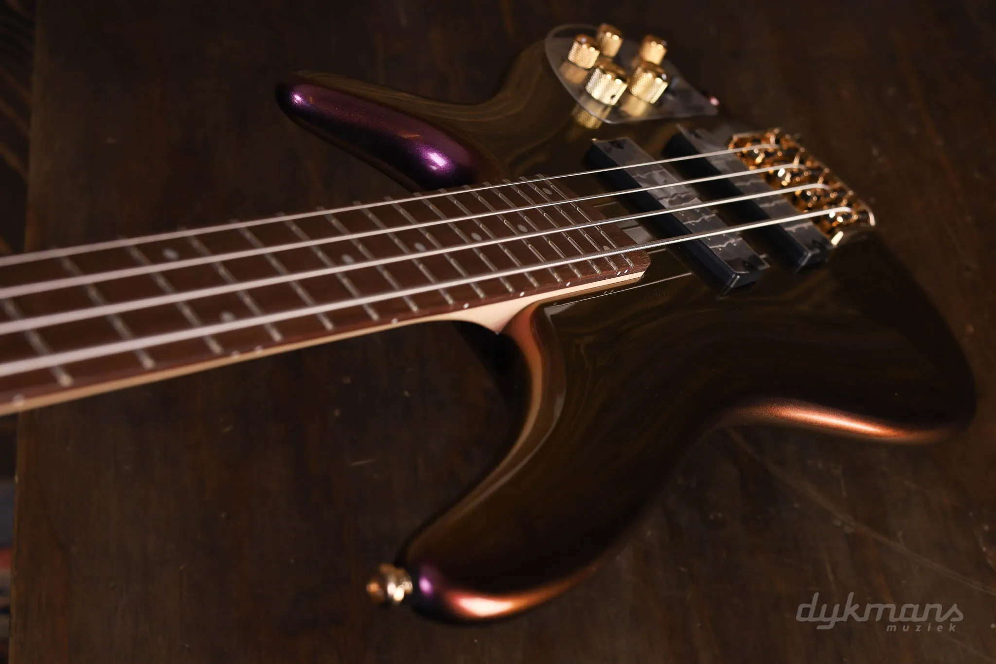 Ibanez SR300EDX Soundgear Rose Gold Chameleon