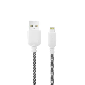 iHip 10ft Braided Lightning Charging Cable for iPhone