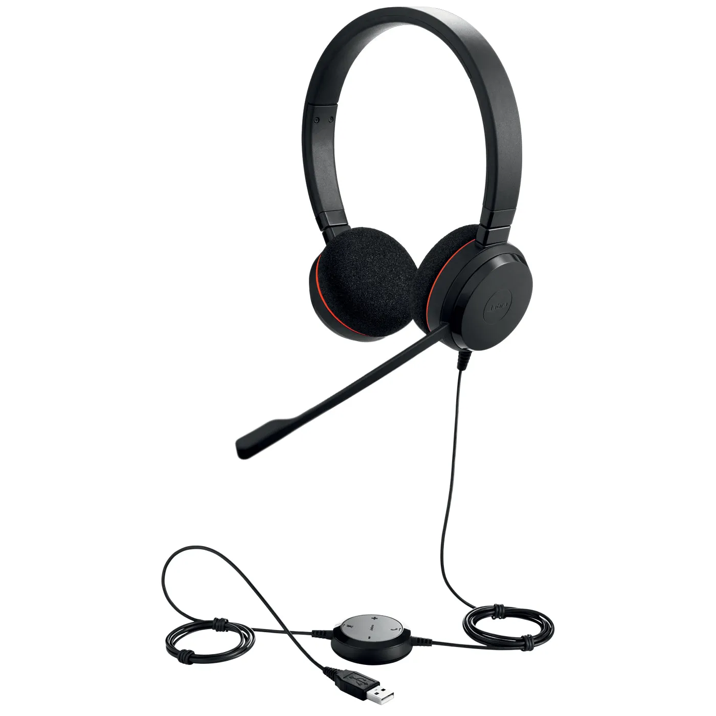 Jabra Evolve 20 Uc Stereo - Headset - On-Ear - Wired - Usb