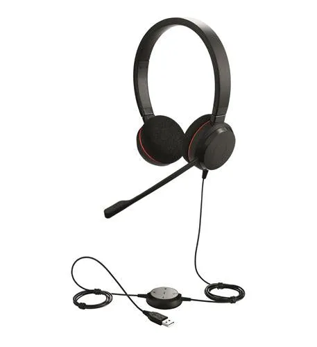 Jabra Evolve 20 UC Stereo USB-C Headset 4999-823-189