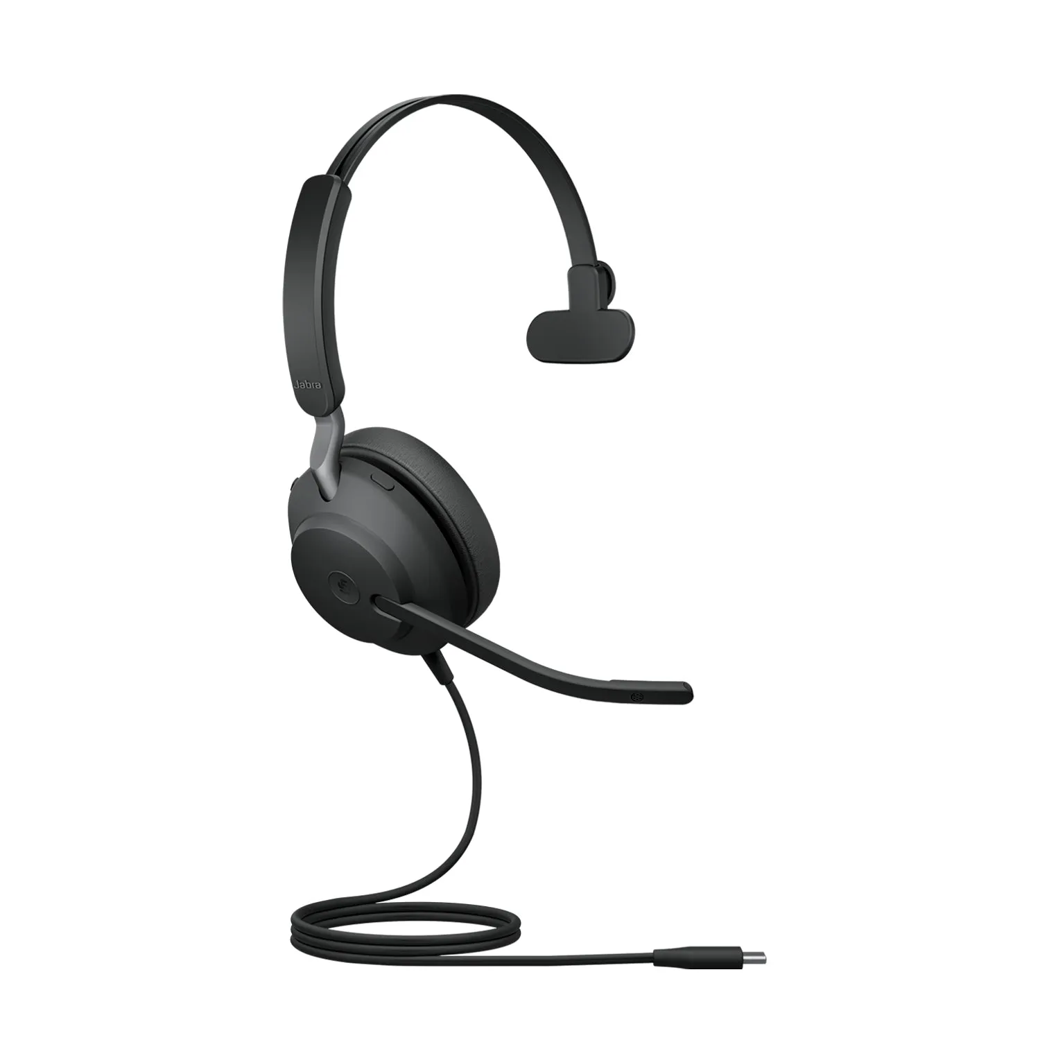 Jabra Evolve2 40 Se Ms Mono - Headset - On-Ear - Wired - Usb-C - Noise Isolating - Certified For Microsoft Teams