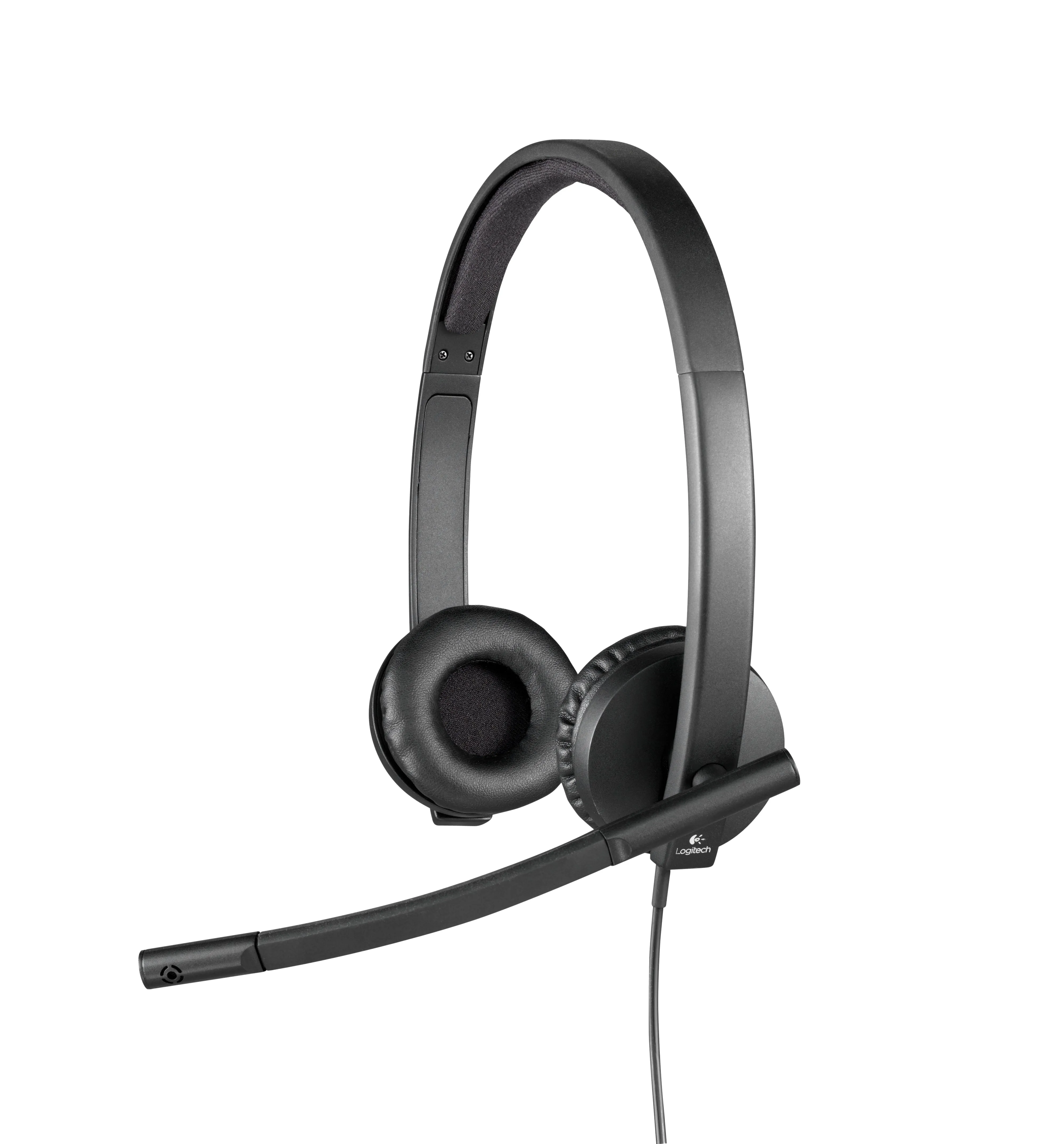 Logitech On-Ear Stereo Headset H570e Usb