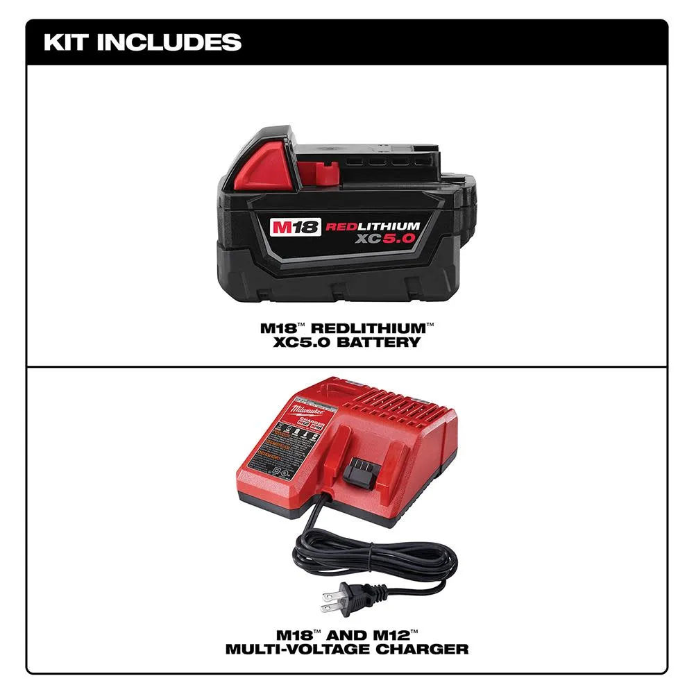 Milwaukee M18™ REDLITHIUM™ XC5.0 Starter Kit