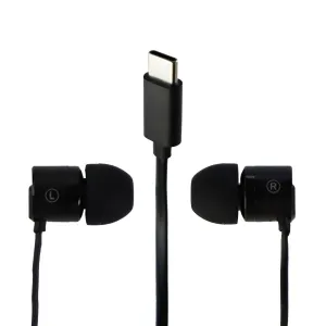 OnePlus Type-C Bullets Earphones In-Ear Headset & Microphone - Black