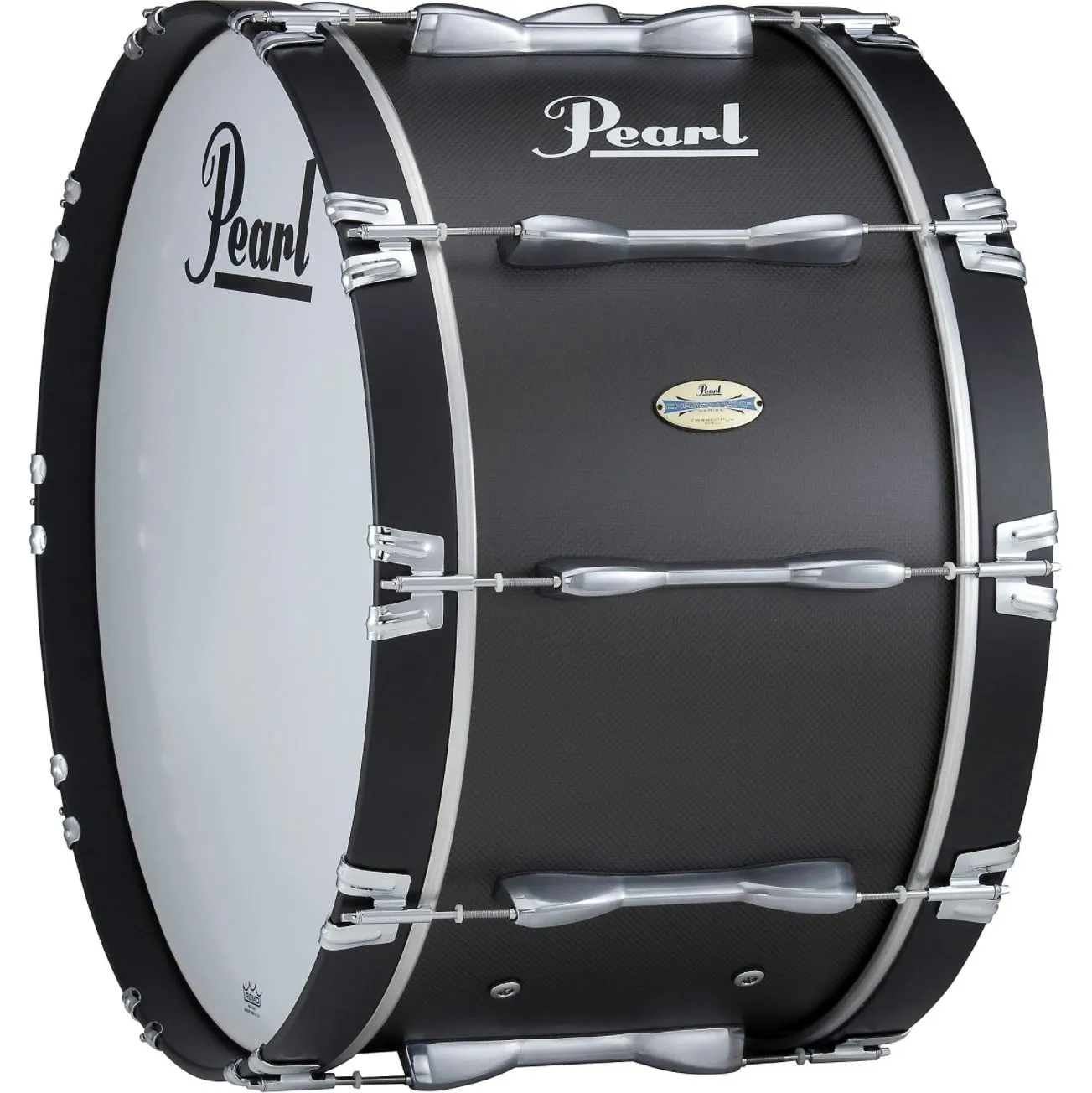 Pearl Carbonply Marching Bass Drum 16X14 Inches with 6ply Maple Shell Aluminum Alloy Tension Casings