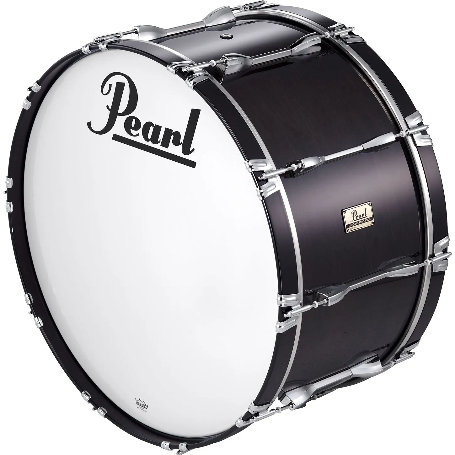 Pearl Carbonply Marching Bass Drum 16X14 Inches with 6ply Maple Shell Aluminum Alloy Tension Casings