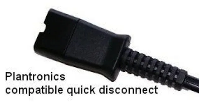 Plantronics QD Y-Cord Training Adapter - NO MUTE ON CORD