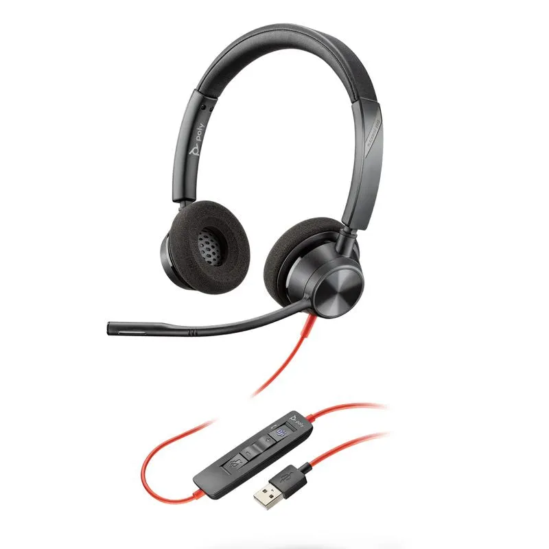 Poly Blackwire 3320 - Microsoft Teams - Headset