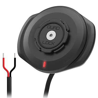 Quadlock Weatherproof Wireless Charging Head 12V - 24V