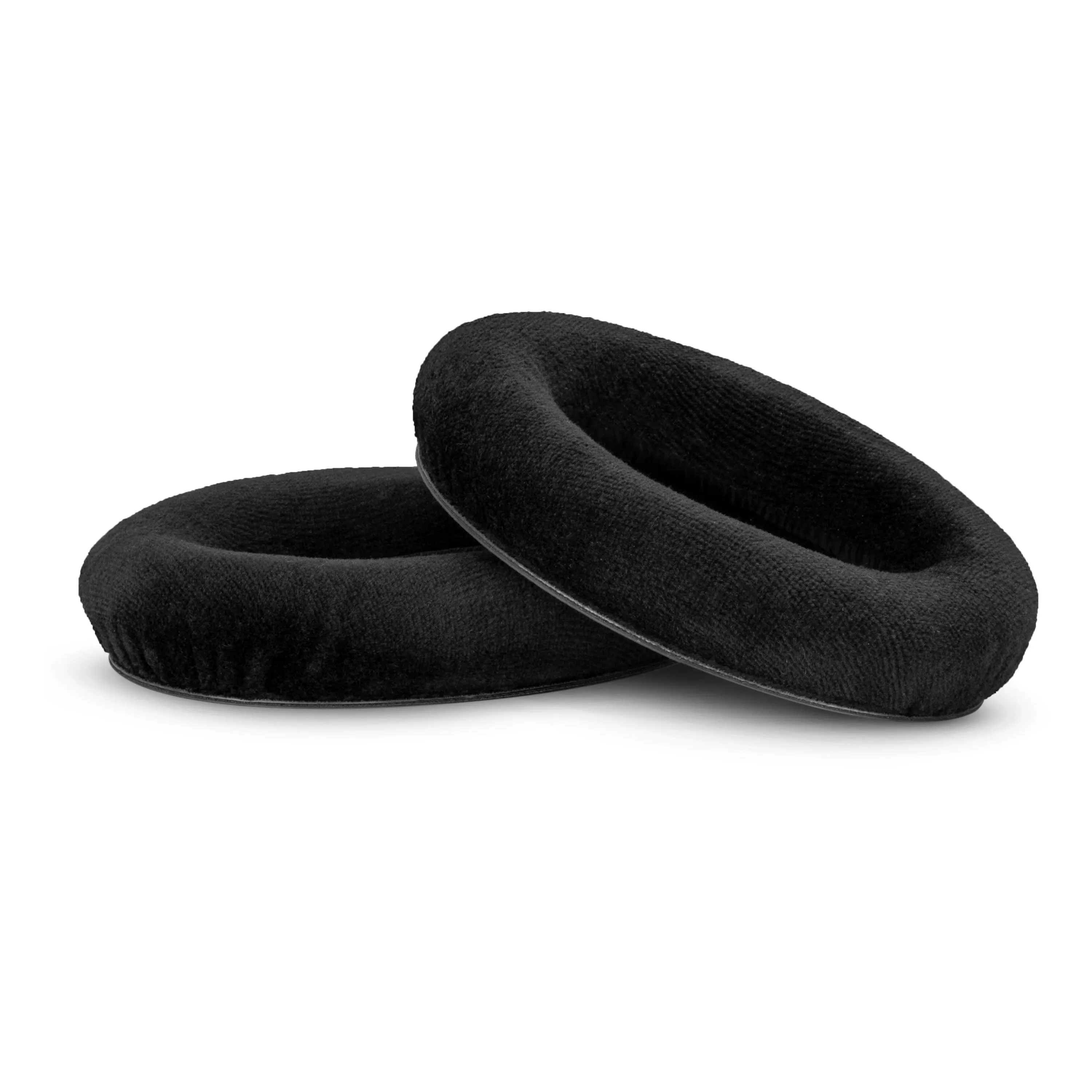 Replacement Earpads for Sennheiser HD598 (CS/SE/SR), HD599, HD558, HD518, HD595, HD569, HD579, HD560S, HD555, HD515, HD559 Headphones, Velour Black