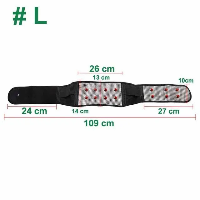 Self-heating Magnetic Therapy Back Waist Support Belt