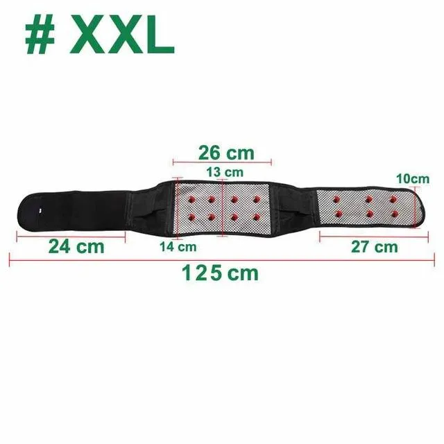 Self-heating Magnetic Therapy Back Waist Support Belt