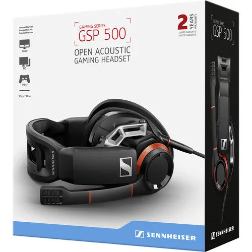 Sennheiser GSP 500 Professional Noise-Canceling Open-Back Design Gaming Headset