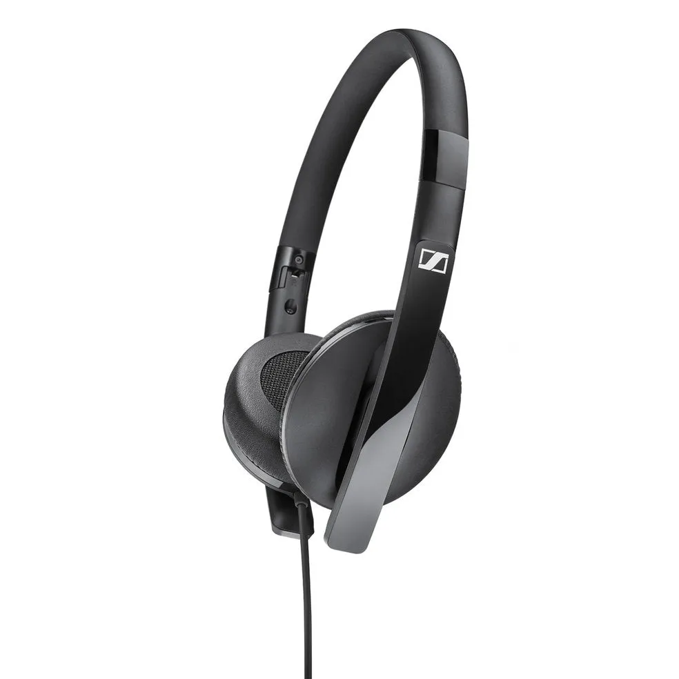 Sennheiser HD 2.20s Headphones with Microphone (Black)