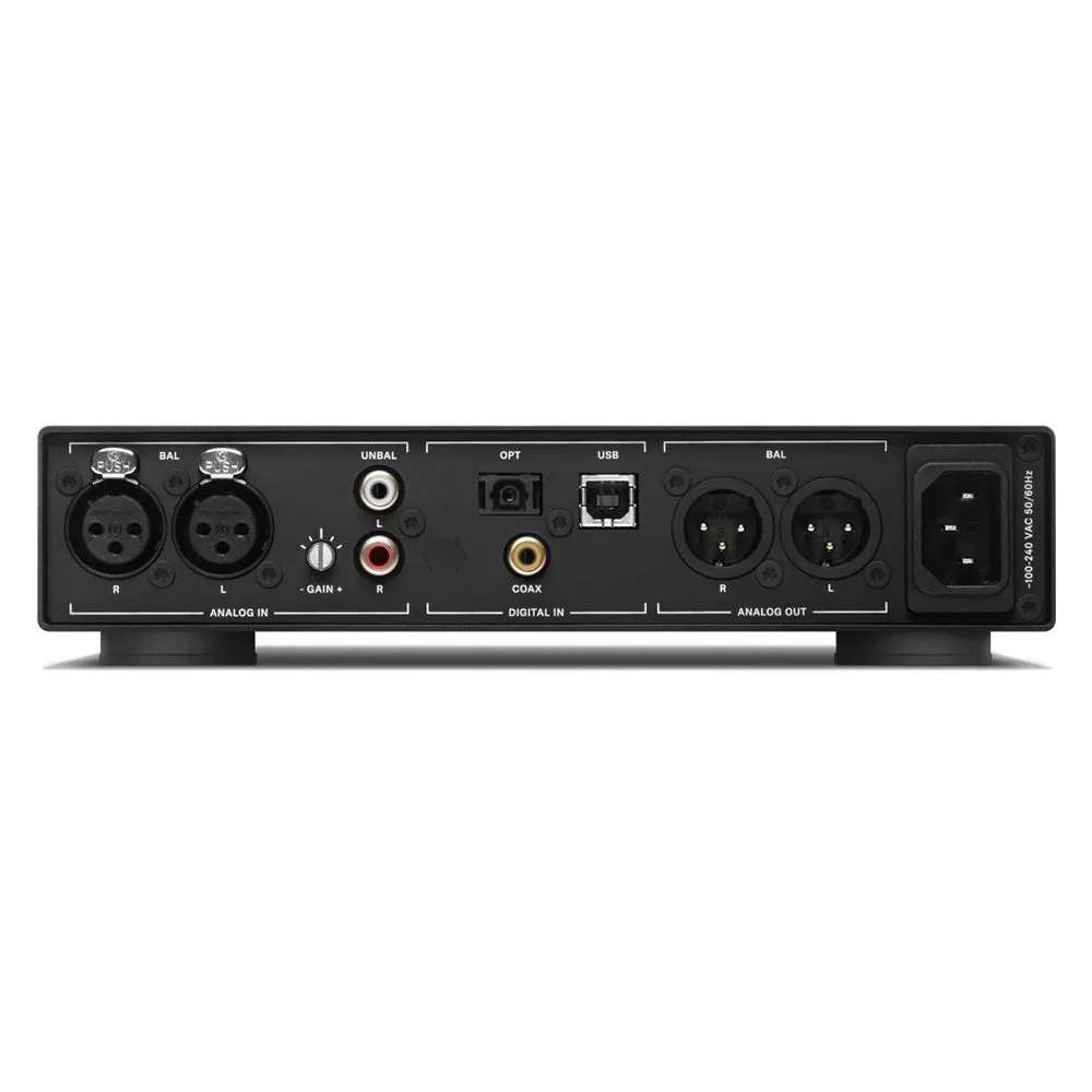 Sennheiser HDV 820 Digital to Analog Reference Class Headphone Amplifier with USB, S/PDIF Coaxial and Optical, Balance / Unbalanced XLR3 XLR4 and RCA Rear Input and ASIO Driver for DSD Support