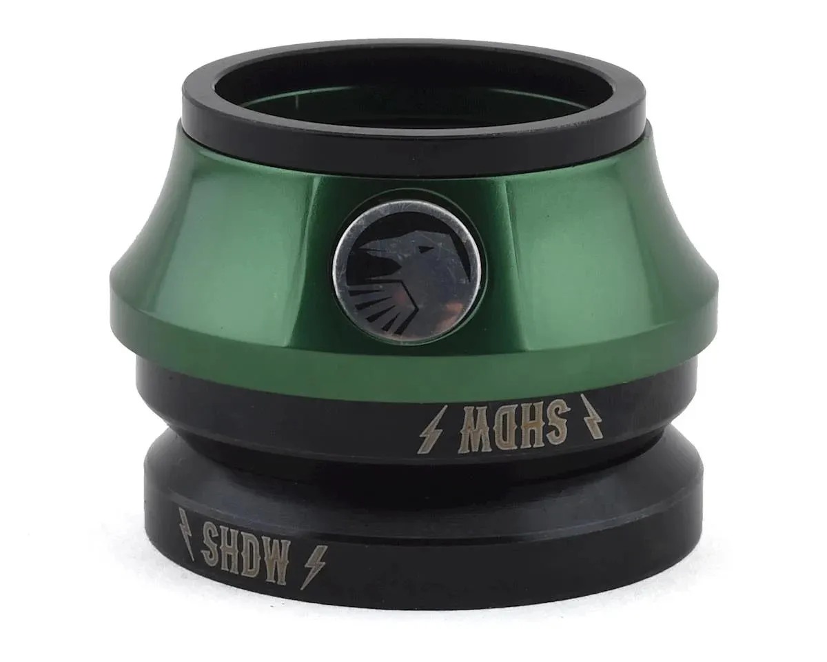 Shadow Conspiracy BMX Stacked Integrated Headset - Racing Green