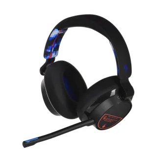 Skullcandy Slyr Multi-Platform Wired Blue Digi-Hype Headphones