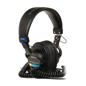 Sony MDR-7506 Professional Dynamic Wired Monitor Headphones with Large Diaphragm, 40mm Drivers and 20,000Hz / 1,000mW Power Audio Handling for Studio Audio Recording