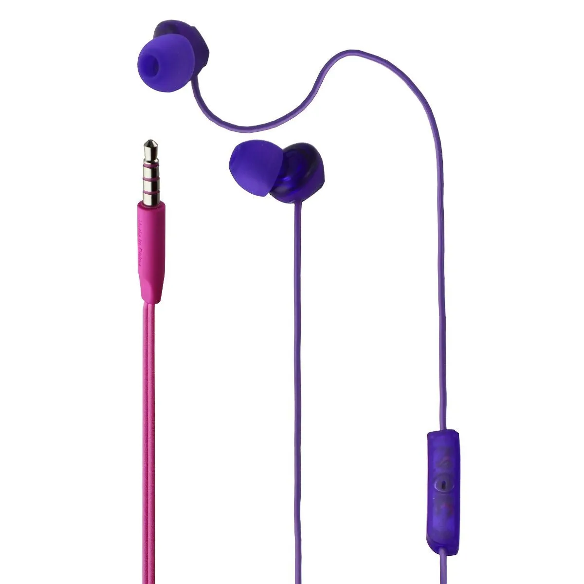 TCL SOCL 300 In-Ear Wired 3.5mm Headphones wit Microphone - Sunrise Purple