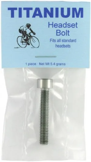 Titanium Headset Bolt